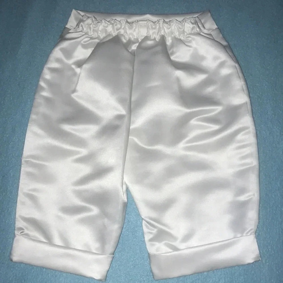 NEW CHRISTENING APPAREL attached paisley vest & tie size 9-12 month 16 to 20 lbs - Picture 8 of 16